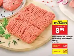 Biedronka Mięso mielone z indyka na kotlety Kraina Mięs 500 g oferta