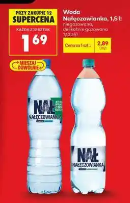 Biedronka WODA NAŁĘCZOWIANKA 1,5 L oferta