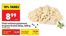 Biedronka Flaki wołowe gotowane krojone Kraina Mies 500 g oferta