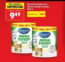 Biedronka Ręcznik papierowy Queen Mega Sweep, 120 m oferta
