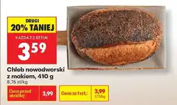 Biedronka Chleb nowodworski z makiem, 410 g oferta