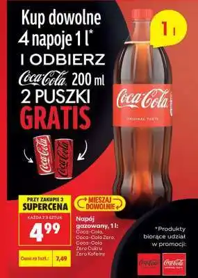 Biedronka Napój gazowany, 1 l oferta