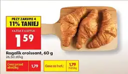 Biedronka Rogalik croissant 60 g oferta