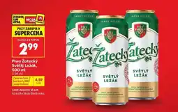 Biedronka Piwo Žatecký Světlý ležák 500 ml oferta