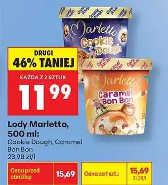 Biedronka Lody Marletto, 500 ml oferta