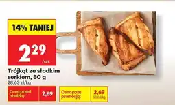 Biedronka Trójkąt ze słodkim serkiem, 80 g oferta
