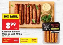 Biedronka Kiełbaski ziołowe Czas na Grill , 400 g oferta