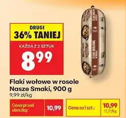 Biedronka Flaki wołowe w rosole Nasze Smaki, 900 g oferta