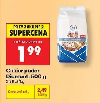 Biedronka Cukier puder Diamant 500 g oferta