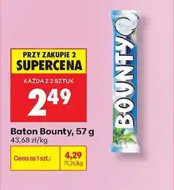 Biedronka Baton Bounty, 57 g oferta