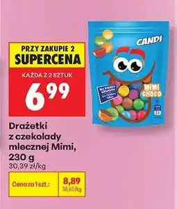 Biedronka Drażetki z czekolady mlecznej Mimi 230 g oferta