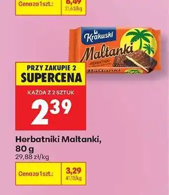 Biedronka Herbatniki Maltanki oferta
