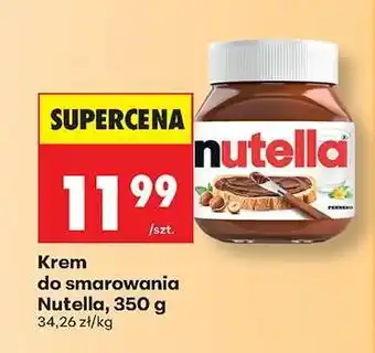 Biedronka Krem do smarowania Nutella 350 g oferta