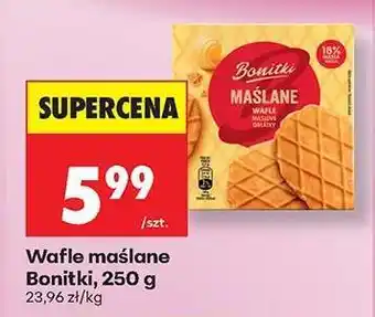 Biedronka Wafle maślane Bonitki, 250 g oferta