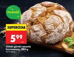 Biedronka Chleb górski ręcznie formowany, 380 g oferta