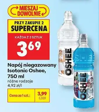 Biedronka Napój niegazowany Isotonic Oshee , 750 ml oferta