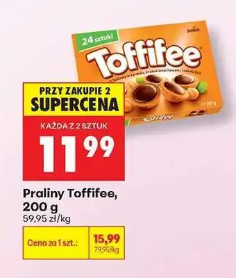 Biedronka Praliny Toffifee 200 g oferta