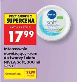 Biedronka NIVEA Soft, 300 ml oferta