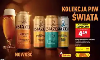 Biedronka PIWO KSIĄŻĘCE 500 ML oferta
