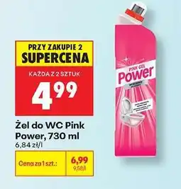 Biedronka Żel do WC Pink Power, 730 ml oferta