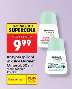 Biedronka Antyperspirant w kulce Garnier Mineral, 50 ml oferta