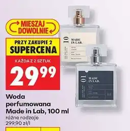 Biedronka Woda perfumowana Made in Lab, 100 ml oferta