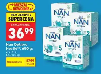 Biedronka Nan Optipro Nestlé 650 g : oferta