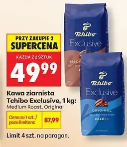 Biedronka Kawa ziarnista Tchibo Exclusive , 1 kg oferta