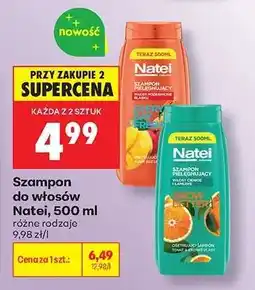 Biedronka Szampon do włosów Natei, 500 ml oferta