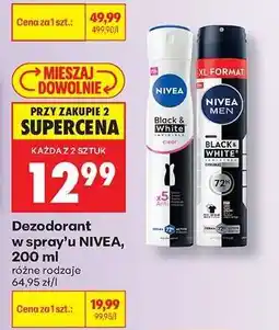Biedronka Dezodorant w spray'u NIVEA , 200 ml oferta
