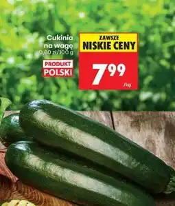 Biedronka Cukinia na wage oferta
