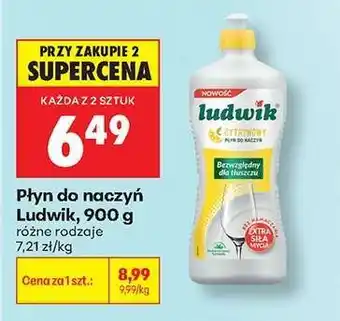 Biedronka Płyn do naczyń Ludwik 900 g oferta