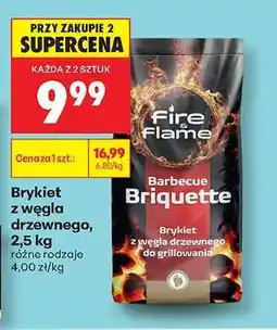 Biedronka Brykiet z węgla drzewnego, 2,5 kg oferta