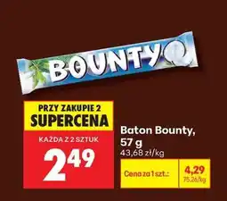 Biedronka Baton Bounty, 57 g oferta