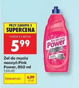 Biedronka Żel do mycia naczyń Pink Power , 850 ml oferta