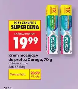 Biedronka Krem mocujący do protez Corega, 70 g oferta