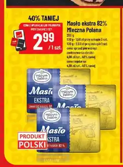 Polomarket Masło ekstra 82% Mleczna Polana oferta