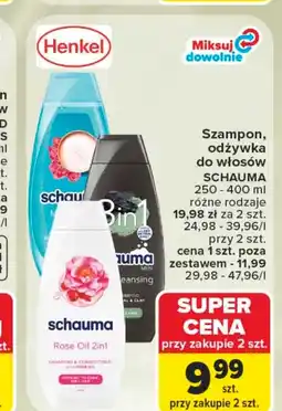 Carrefour Odżywka do włosów Schauma oferta