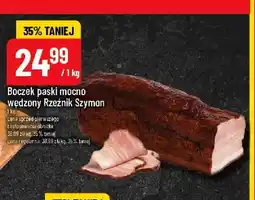 Polomarket Boczek paski mocno wędzony Rzeźnik Szymon oferta