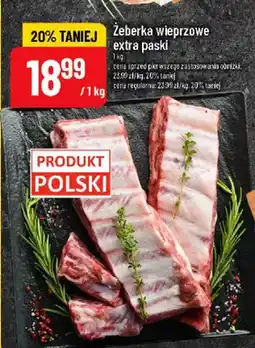 Polomarket Żeberka wieprzowe extra paski oferta