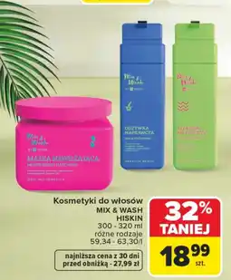 Carrefour Kosmetyki do pielęgnacji włosów Hiskin oferta