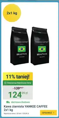 ERLI Kawa ziarnista YANKEE CAFFEE Brazylia 2-pak oferta