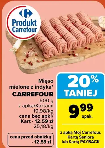 Carrefour Mięso mielone Carrefour oferta