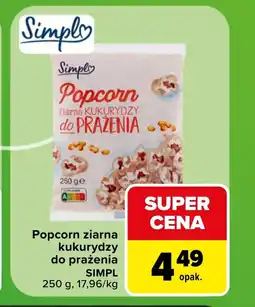 Carrefour Popcorn Simpl oferta
