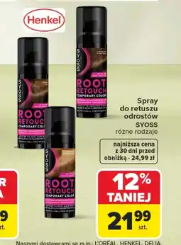 Carrefour Spray maskujący odrosty Henkel oferta