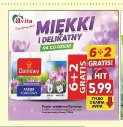 Avita Papier toaletowy Domowy 8-pak oferta
