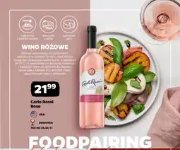 Netto Wino różowe Carlo Rossi Rose oferta
