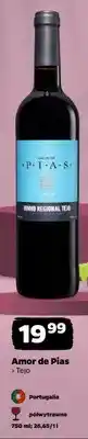 Netto Wino czerwone półwytrawne Amor de Pias Tejo oferta