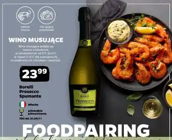 Netto Wino musujące Borelli Prosecco Spumante oferta