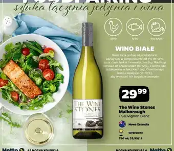 Netto Wino białe The Wine Stones Marlborough Sauvignon Blanc oferta